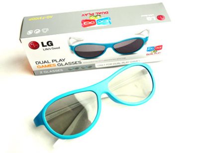 LG AG-F310DP 3D Dual Play Oyun Gözlüğü Mavi