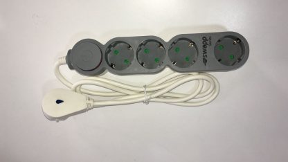 S-LINK SPGJ04+21JV22 900JOULE 4 LÜ PRİZ 1.5 AKIM KORUMALI PRİZ