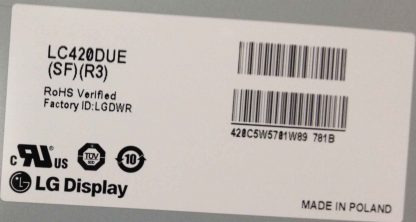 LG 42LN - 42LP Serisi LED LC420DUE-SFR3 Panel - Görsel 2