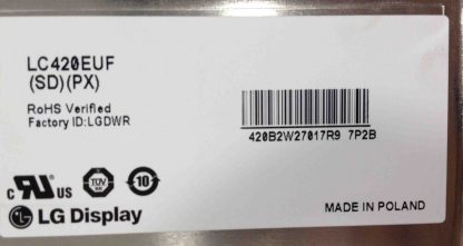 LG 42LW4500 LED LC420EUF-SD-PX Panel - Görsel 2