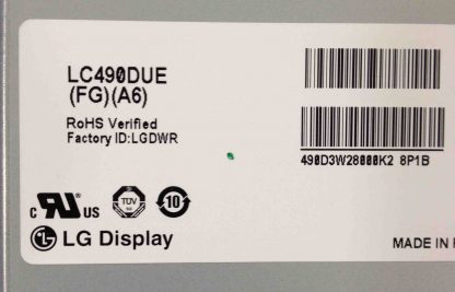 LG 49LB550V LED LC490DUE-FG-A6 Panel - Görsel 2