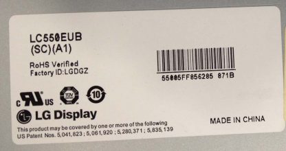 LG 55LE Serisi LED LC550EUB-SCA1 Panel - Görsel 2