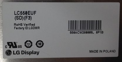 LG 55LW6500 - 55LW650S LED LC550EUF-SDF3 Panel - Görsel 2