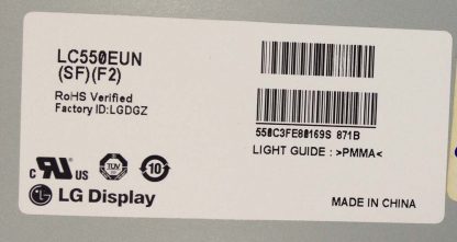 LG 55LA640S LED LC550EUN-SFF2 Panel - Görsel 2