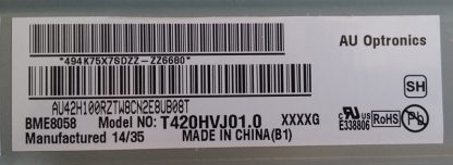 LG 42LB652V T420HVJ01.0 Panel