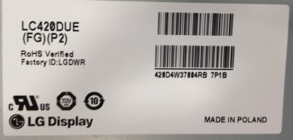 LG 42LB620V LCD LED LC420DUE-FGP2 Panel - Görsel 2