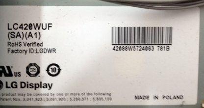 LG LC420WUF-SAA1 LCD Panel