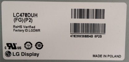 LG LC470DUH-FGP2 47LB652V Panel