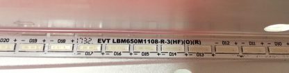 EVT LBM650M1108-Q-3(HF)(O)(L) EVT LBM650M1108-R-3(HF)(O)(R) PHILIPS 65PUS8602/12 ÇUBUK LED - Görsel 2