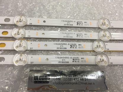 17DLB43VER3-B ETI 20180308 VESTEL 43UD8350 LED BAR
