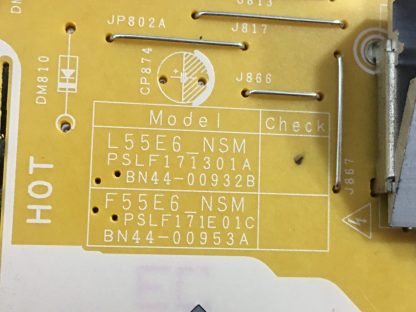 BN44-00932B BN44-00953A SAMSUNG UE55NU7100UX POWER BOARD - Görsel 2