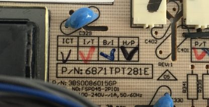 6871TPT281E FSP045-2PI01 LG RZ-15LA70 POWER BOARD - Görsel 2