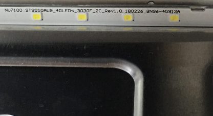 BN61-15485A NU7100_STS550AU9_40LEDs_3030F_2C_Rev1.0 SAMSUNG UE55RU7105U BRACKET