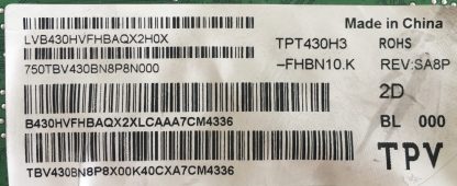 715G8659-M01-000-004Y PHILIPS 43PFS4132/12 MAİN BOARD - Görsel 2
