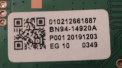 BN94-14920A BN41-02703A SAMSUNG UE55RU7105U MAİN BOARD - Görsel 2