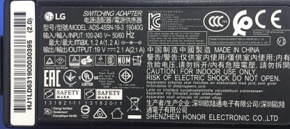 ADS-45SN-19-3 19040G LG 32MN19HM-P ADAPTÖR