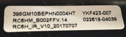 398GM10BEPHN0004HT YKF423-007 PHILIPS 50PUS7303/62 ANDROID KLAVYELİ KUMANDA - Görsel 3