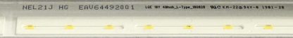 MEK64566501 EAV64492001 EAV64492002 LG 49SM8200PLA BACKLİGHT - Görsel 2