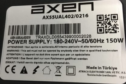AXEN AX55UAL402/0216 KUMANDA - Görsel 2