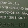 6870C-0814A 6871L-5988B SONY KD-49XG7077 T.CON BOARD - Görsel 2