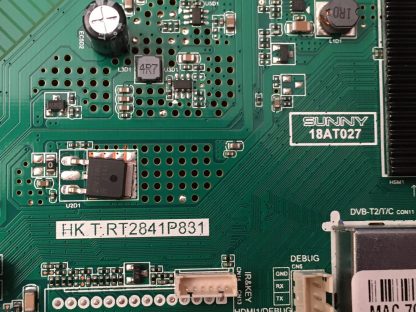 18AT027 HK T RT2841P831 PEAQ PQ49DLK27/0216 PTV49F0-ITR MAİN BOARD - Görsel 2