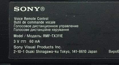 RMF-TX311E SONY KD-55XF8577 ORJİNAL KUMANDA - Görsel 2