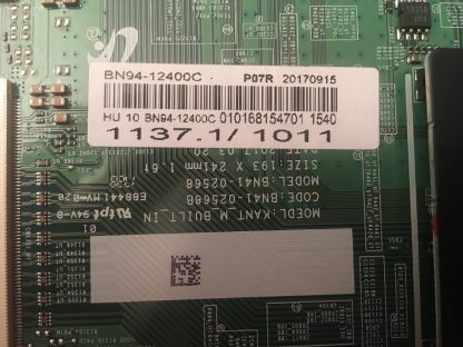 BN94-12400C BN41-02568B SAMSUNG UE49MU7400U MAİN BOARD - Görsel 2