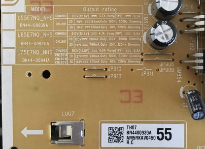 BN44-00939A SAMSUNG QE55Q8CNAT POWER BOARD - Görsel 2