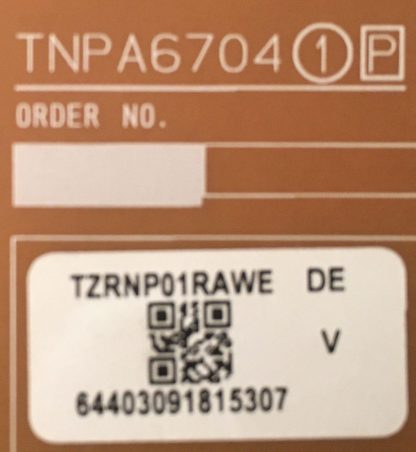 TNPA6704 1 P TZRNP01RAWE PANASONIC TX-55FX740E POWER BOARD - Görsel 2