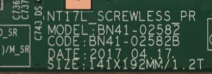 BN94-14796A BN41-02582B SAMSUNG UE32N5000AU MAİN BOARD - Görsel 3
