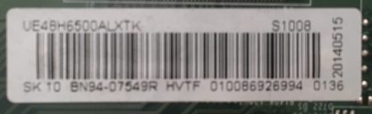 BN94-07549R BN41-02156A SAMSUNG UE48H6500ALXTK MAİN BOARD - Görsel 2