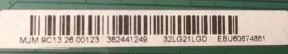 EBU60674881 EAX60686902 LG 32LG2100 MAİN BOARD - Görsel 2