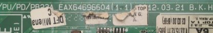 EAX64696604(1.1) LG 42PA4500-ZM MAİN BOARD - Görsel 3