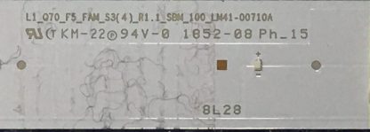 L1_070_F5_FAM_S3(4)_R.1_SBM_100_LM41-00710A SAMSUNG QE65Q70RAT LED BAR - Görsel 2