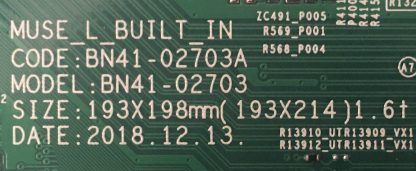 BN94-14572A BN94-14570A BN41-02703A SAMSUNG UE55RU7400UX MAİN BOARD - Görsel 3