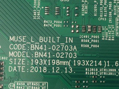 BN94-14923A BN41-02703A SAMSUNG UE55RU7440UX MAİN BOARD - Görsel 3
