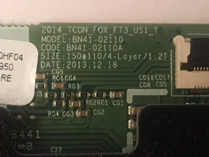 BN95-01308D BN95-01309A BN41-02110A SAMSUNG UE48H6470 T-CON BOARD - Görsel 2