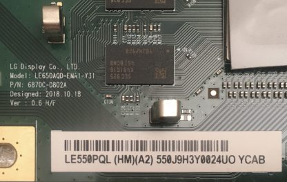 6870C-0802A LG 0LED5589PLA T.CON BOARD - Görsel 2