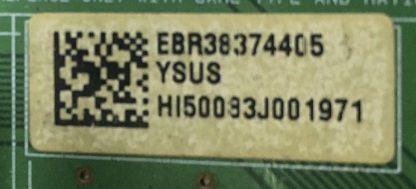 EBR38374401 EBR38374405 EAX39647101 LG 50PG1000 YSUS BOARD - Görsel 3