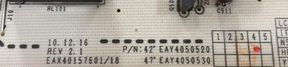 EAY40505204 EAX401576001/18 LG M4224 POWER BOARD - Görsel 2