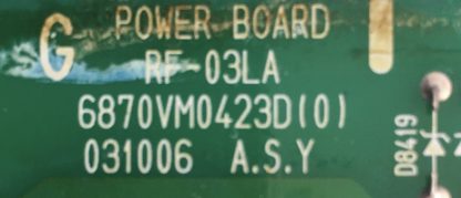 6870VM0423D 6871VPMA19A  POWER BOARD - Görsel 2