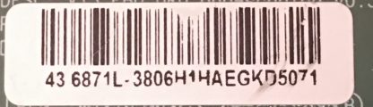 6870C-0532A LG 43FA8500 T-CON BOARD - Görsel 3
