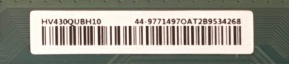47-6021275 HV430QUBH10 VESTEL 43UD8200 T.CON BOARD - Görsel 2