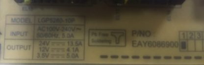 EAY60869001 LGP5260-10P LG 55LD650 POWER BOARD - Görsel 2
