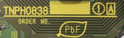 TNPH0838 TXN/A1MKUE PANASONIC TX-P50V20 MAİN BOARD - Görsel 4