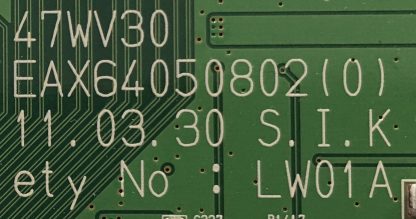 EBR73110005 EAX64050802 LG 47WV30 MAİN BOARD - Görsel 3