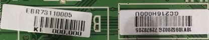 EBR73110005 EAX64050802 LG 47WV30 MAİN BOARD - Görsel 2