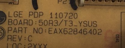 EBR69839002 EAX62846402 LG 50PZ570 YSUS BOARD - Görsel 3
