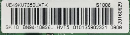 BN94-10826L BN41-02528A SAMSUNG UE49KU7350U MAİN BOARD - Görsel 2