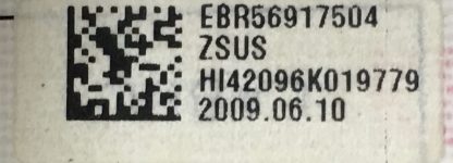 EBR56917501 EBR56917504 LG 42PQ200R ZSUS BOARD - Görsel 3